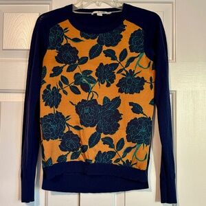 Boden Viscose Silk Front Wool Sweater Size 4